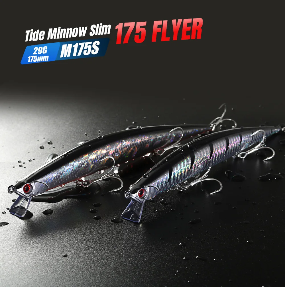 Señuelo Jigging Pro 175mm en acción