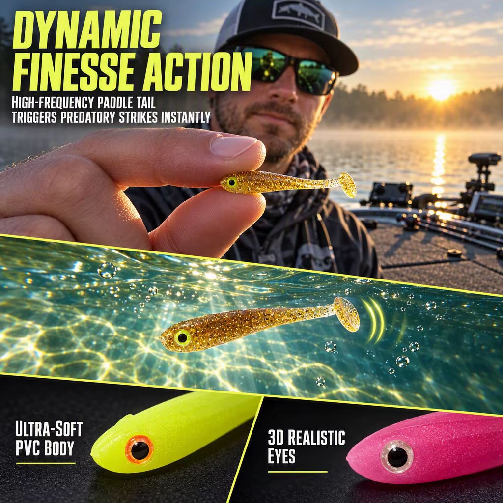 Nano Minnow ESFISHING 38mm – Señuelo para pesca de lubina en mar - imagen 5