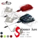 WALK FISH Spinnerbait con hoja de sauce y sonido, para trucha - imagen 5