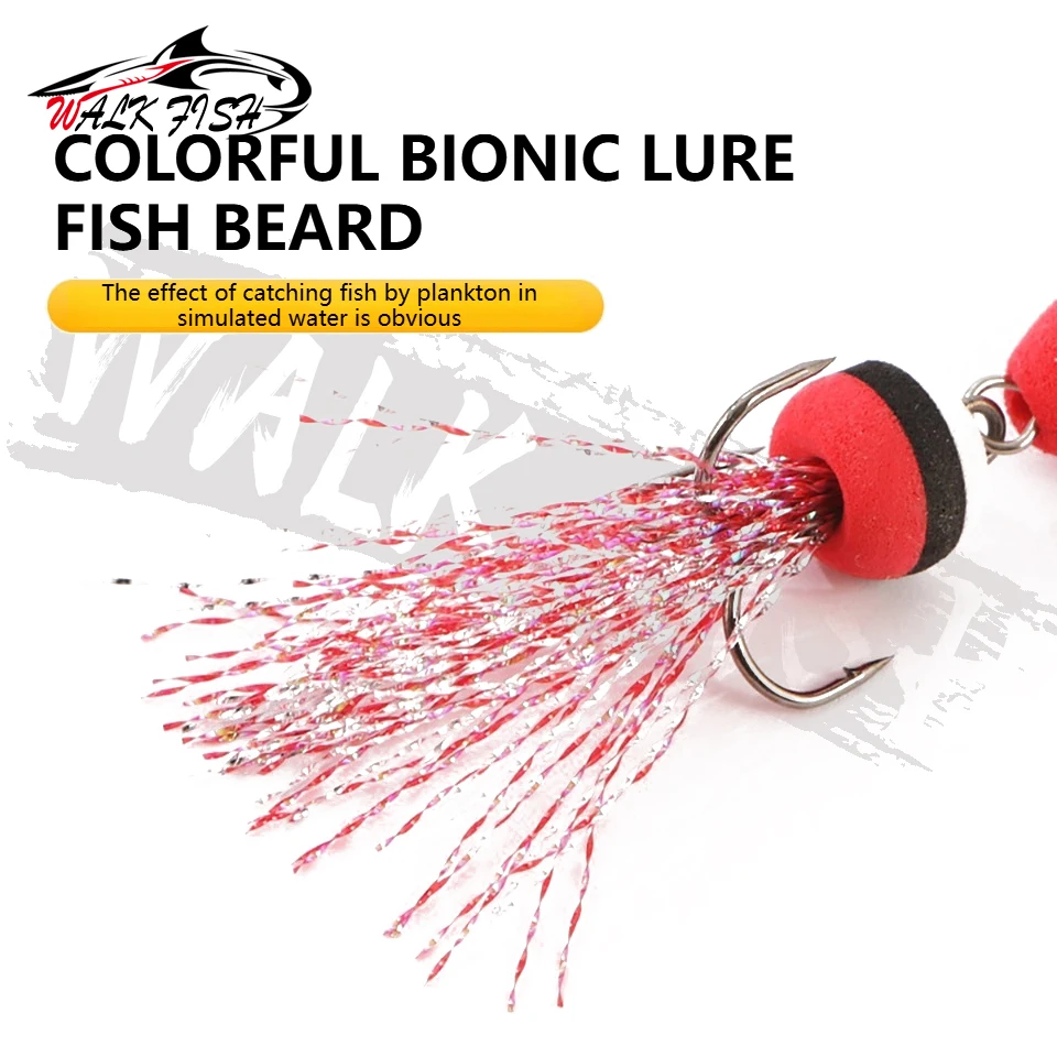 WALK FISH Wobbler flotante EVA alta densidad para carpa y lubina - imagen 5