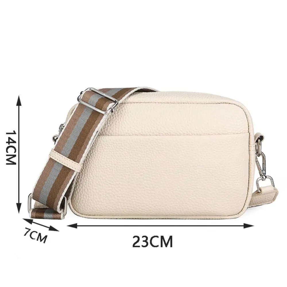 Bolso bandolera de cuero PU de diseño de lujo para mujer - imagen 4