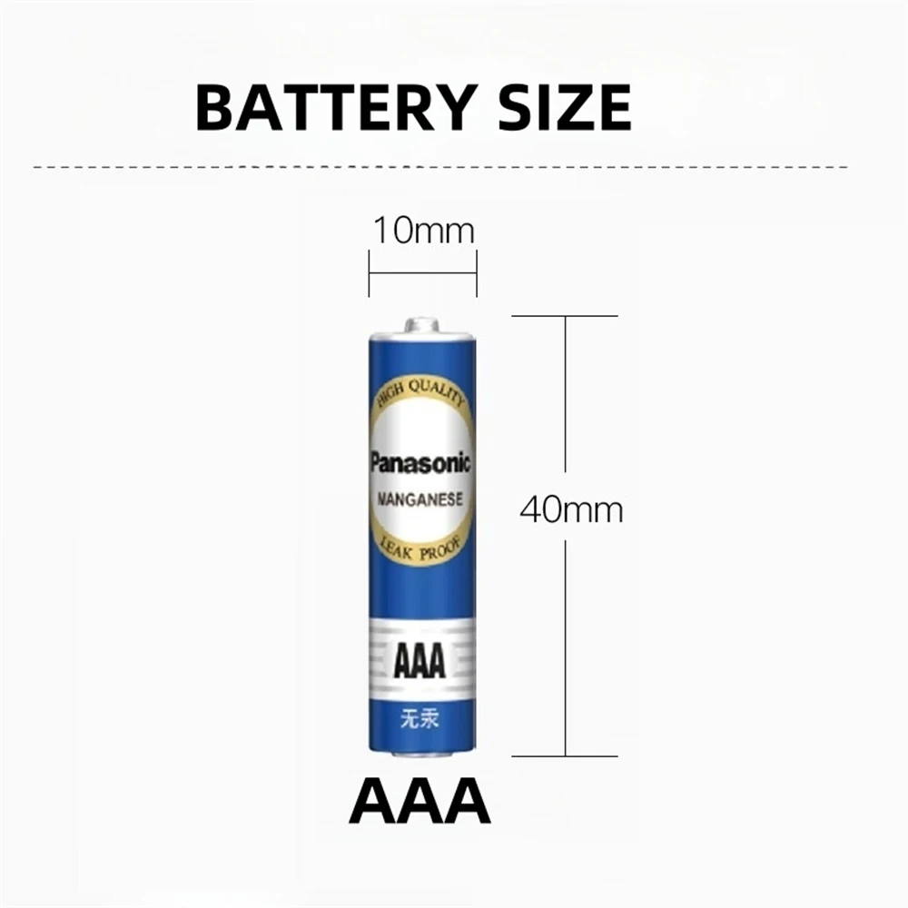 Panasonic Pilas de carbono AA y AAA desechables para mandos - imagen 5