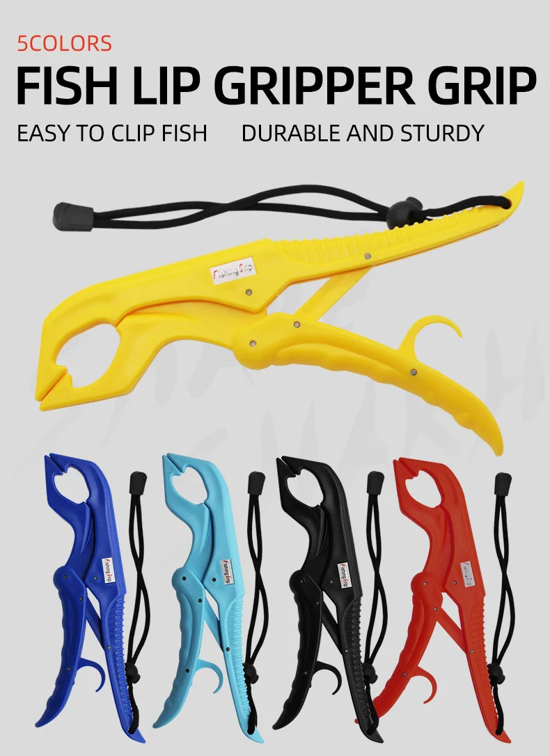 Alicate sujetalabios con agarre para pesca