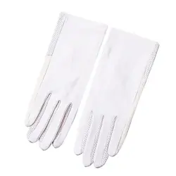 Guantes UV finos con pantalla táctil, antideslizantes, para correr