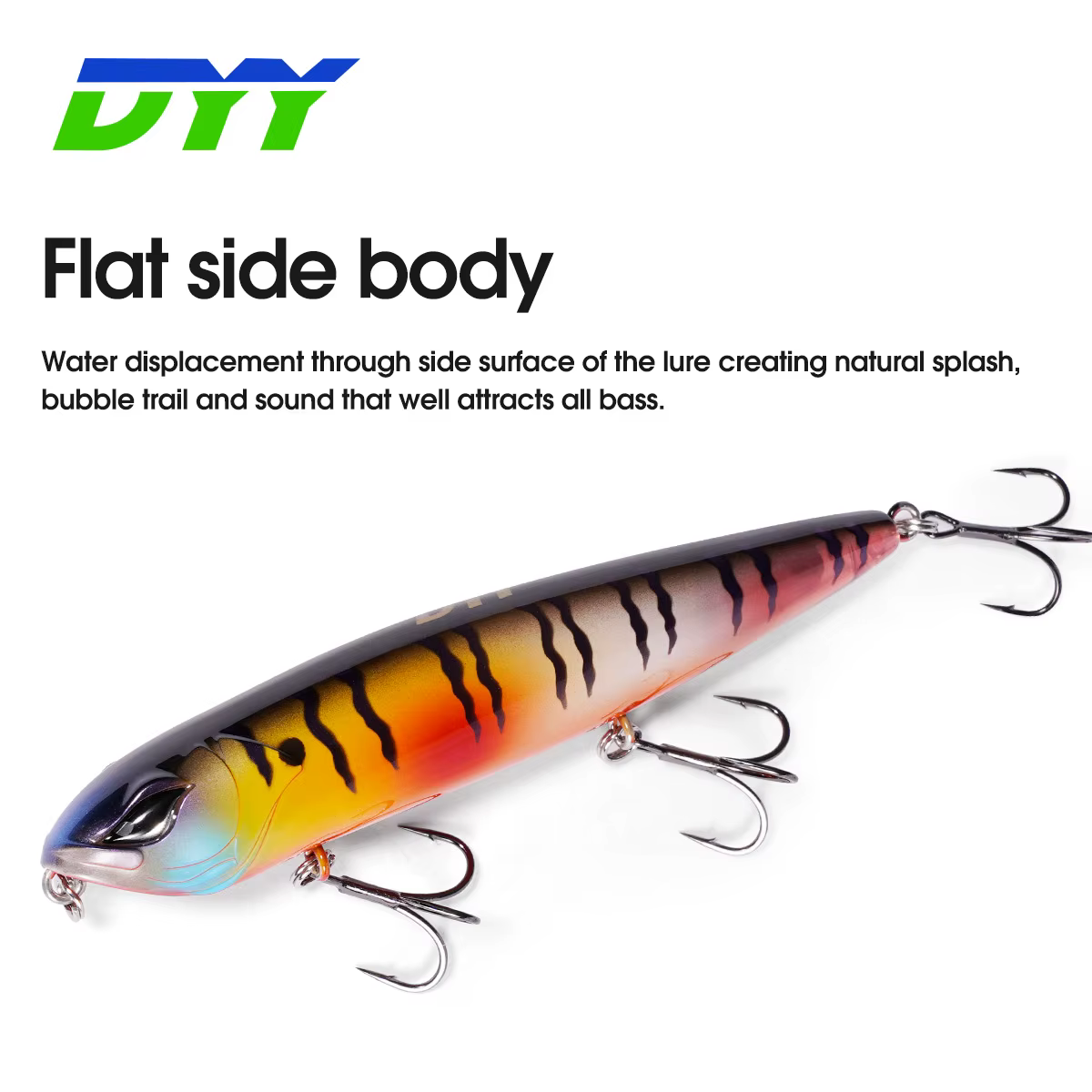 Wobbler flotante superficie 11cm 21g – Señuelo artificial - imagen 5