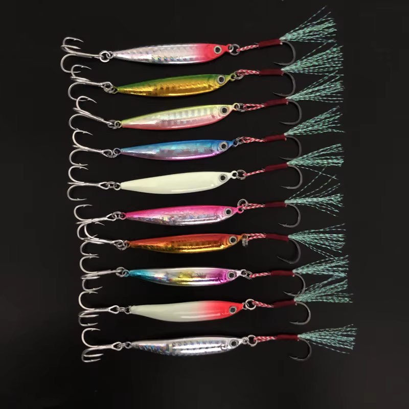 Jigbait en forma de S - cuerpo de metal duro, 15 g, 5,5 cm nuevo