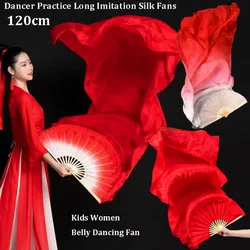 Abanico danza del vientre degradado multicolor – imitación seda