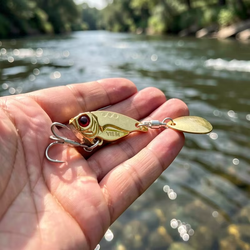 Señuelo vibratorio metálico para pesca en profundidad - imagen 5