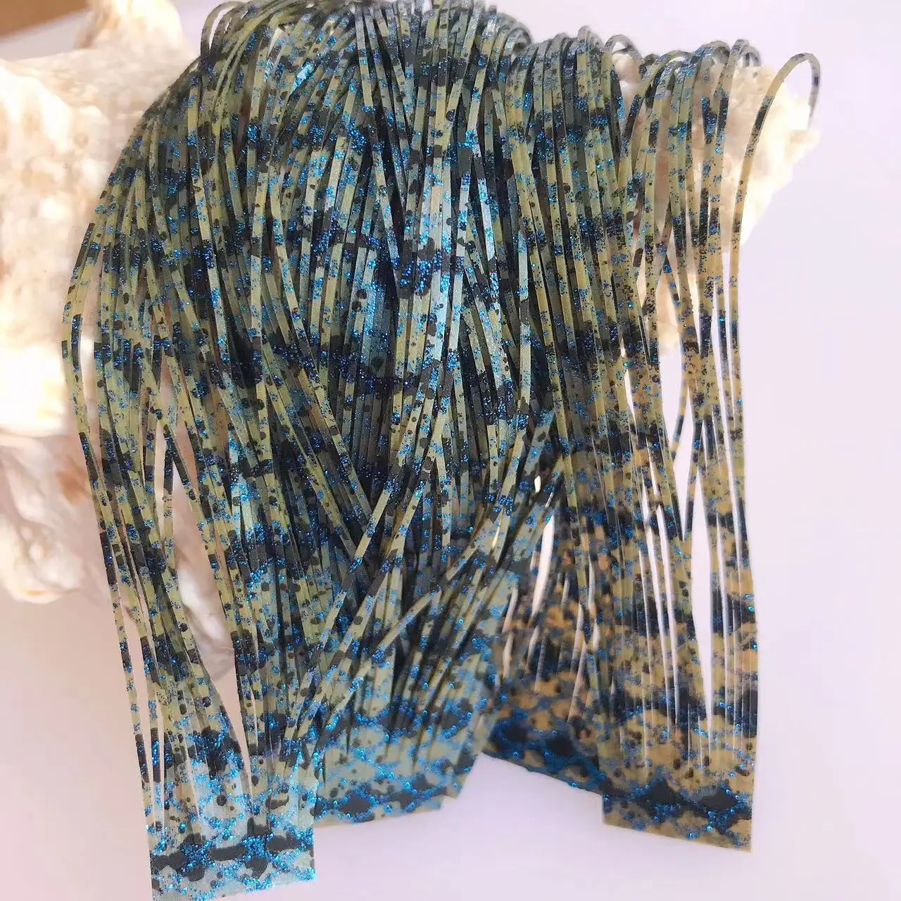 Capas de falda de silicona para montaje de señuelos