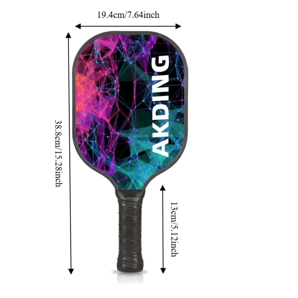 Raqueta de pickleball madera de álamo ligera con agarre cómodo - imagen 3