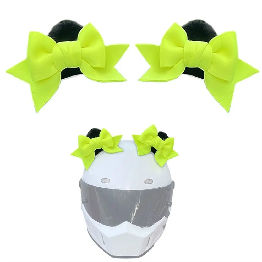 Accesorio decorativo con lazo para casco