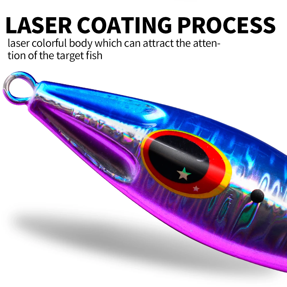 Proberos Jig Slow Pitch Brillante para pesca nocturna - imagen 3