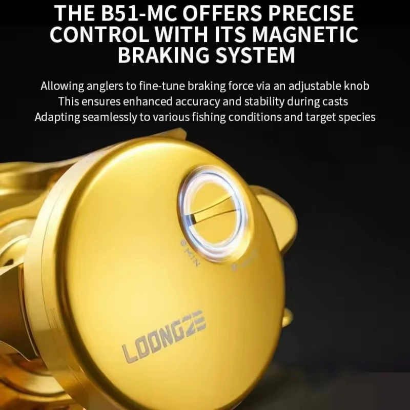 LOONGZE Airlite BFS baitcasting ultraligero de metal - imagen 3