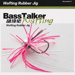 BassTalker Wafting Jig – Señuelo silicona wobbler para bass