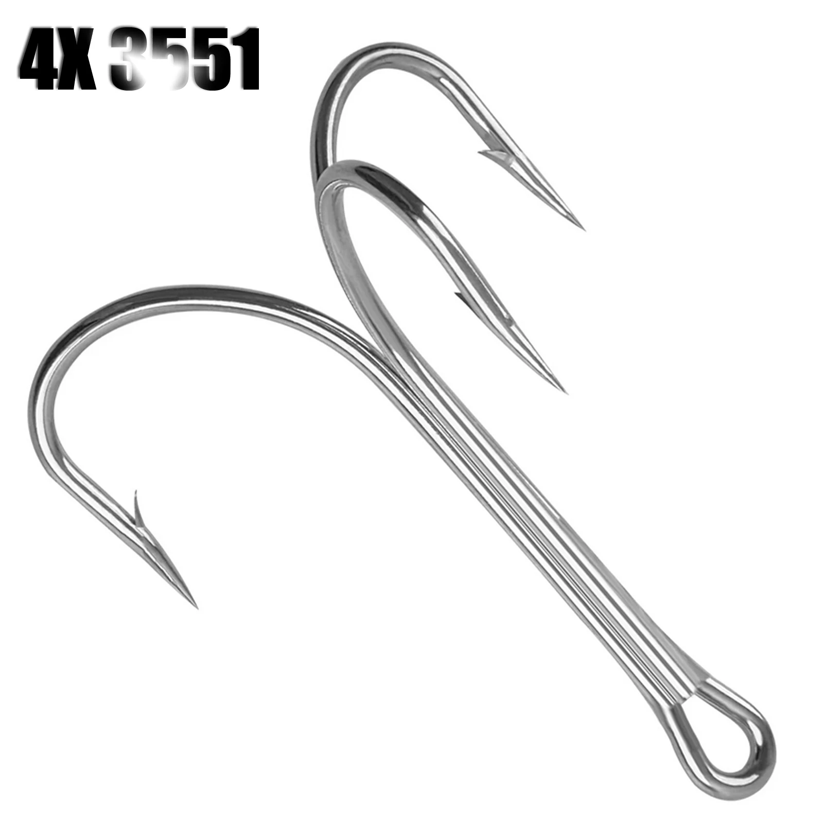 Anzuelos triples 4X fuertes 3551