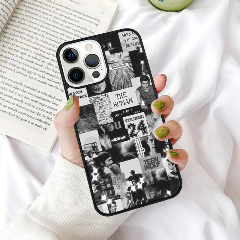 Vista trasera de la funda con el diseño