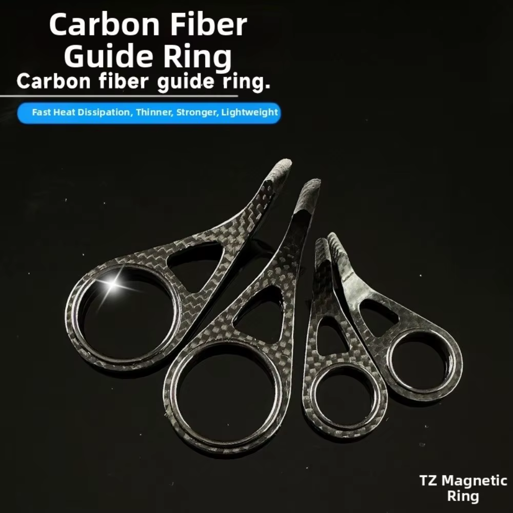 Guía de caña fibra de carbono ligera, resistente a la corrosión TZ - imagen 3