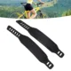 Correas ajustables para pedales de bici estática negras - imagen 3