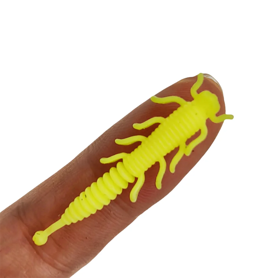 MUKUN Gusano suave de TPE 40mm - Señuelo de pesca para rockfish y bass - imagen 5