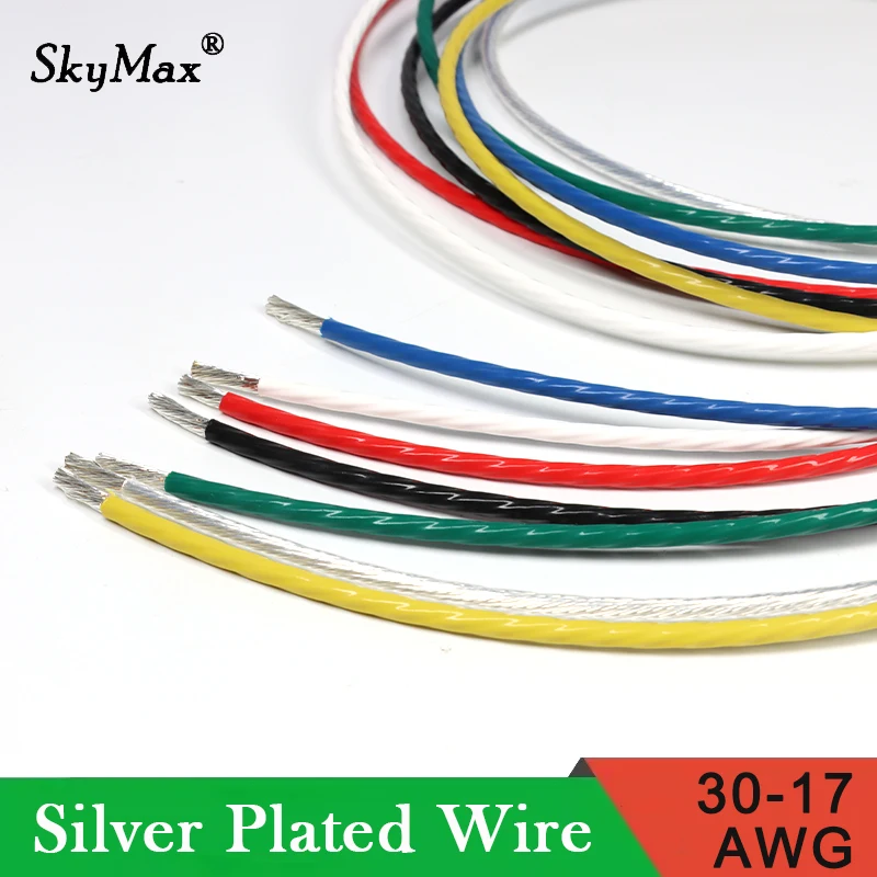 Cable cobre OFC plateado FEP alta pureza para auriculares HiFi - imagen 2