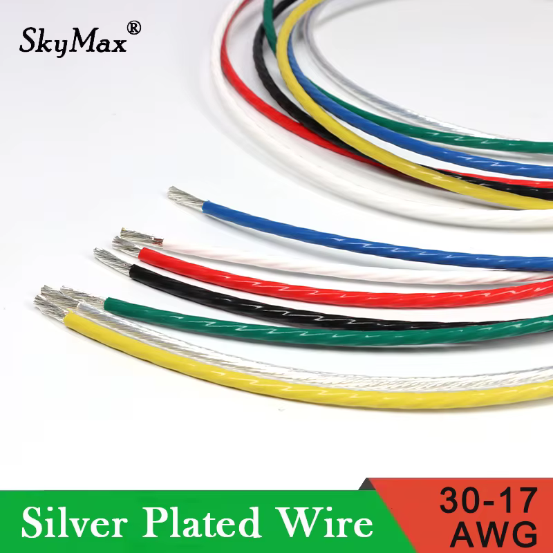 Cable cobre OFC plateado FEP alta pureza para auriculares HiFi - imagen 2
