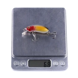Mini crankbait cuadrado wobbler duro de inmersión para pesca
