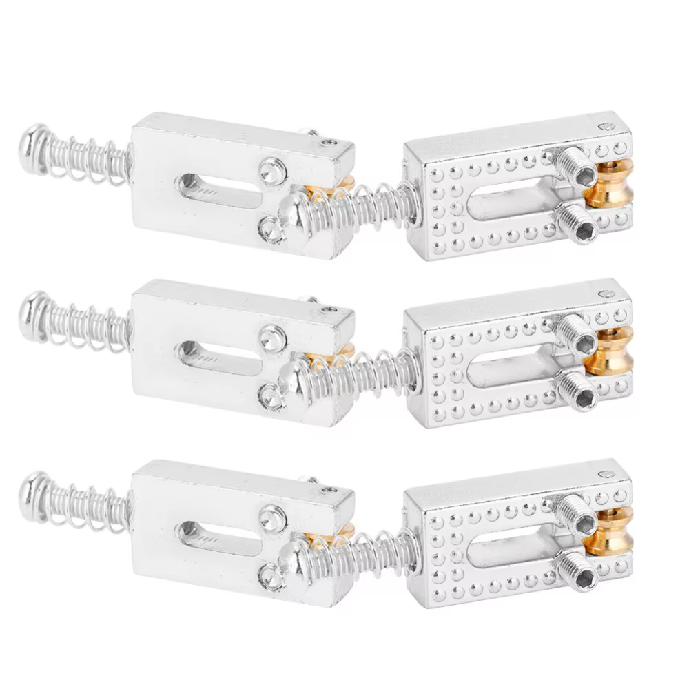 Puente Roller Ajustable para Guitarra con Cordal de Rodillos