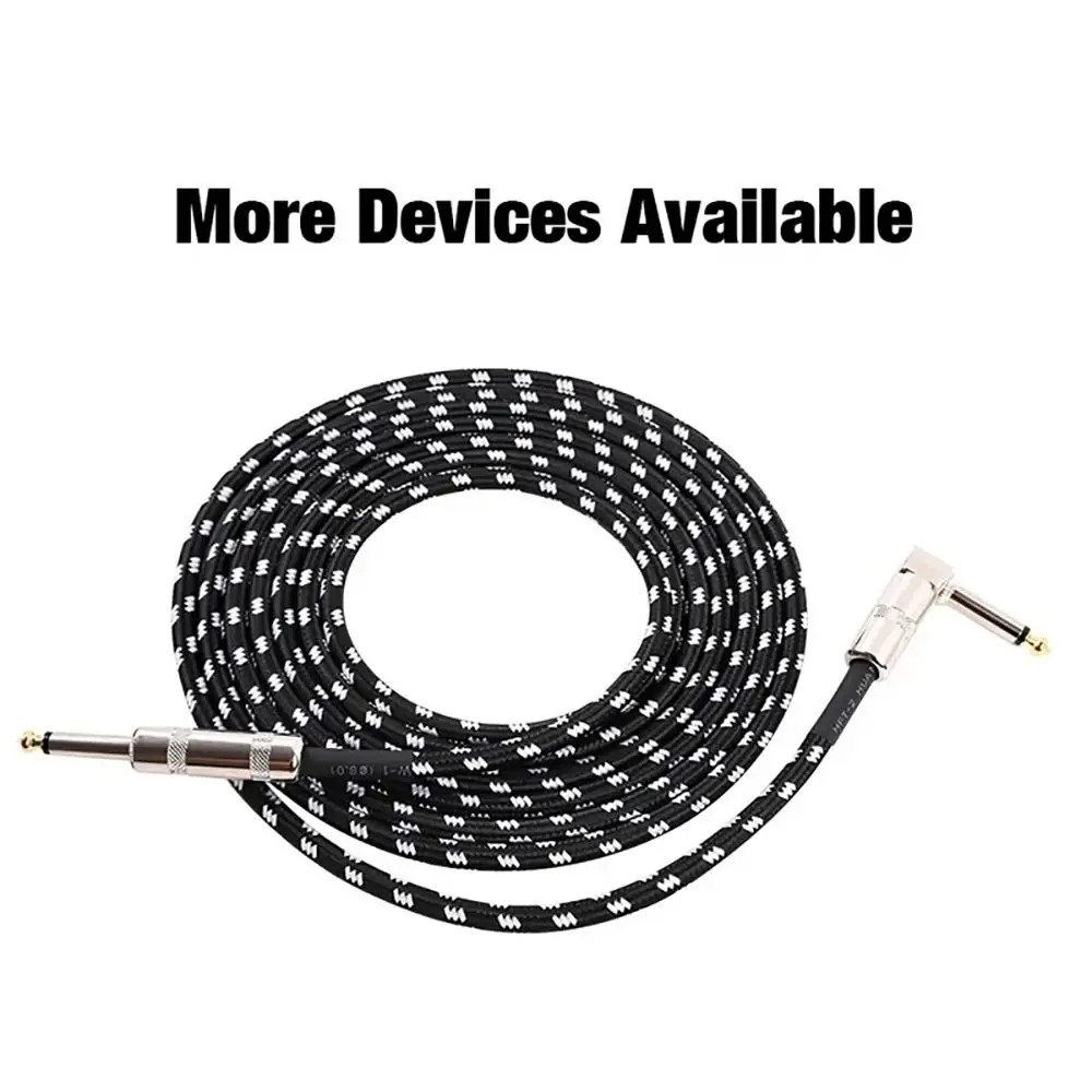 Cable TRS para guitarra eléctrica blindado bajo ruido 90º - imagen 3