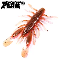 PEAK Craws – Señuelos blandos tipo larva de camarón
