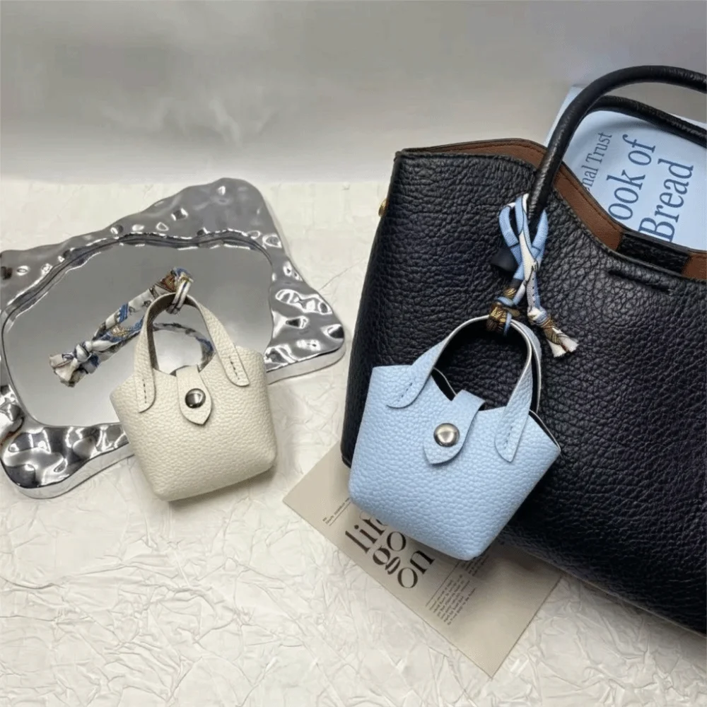 Mini bolsa decorativa tipo cesta