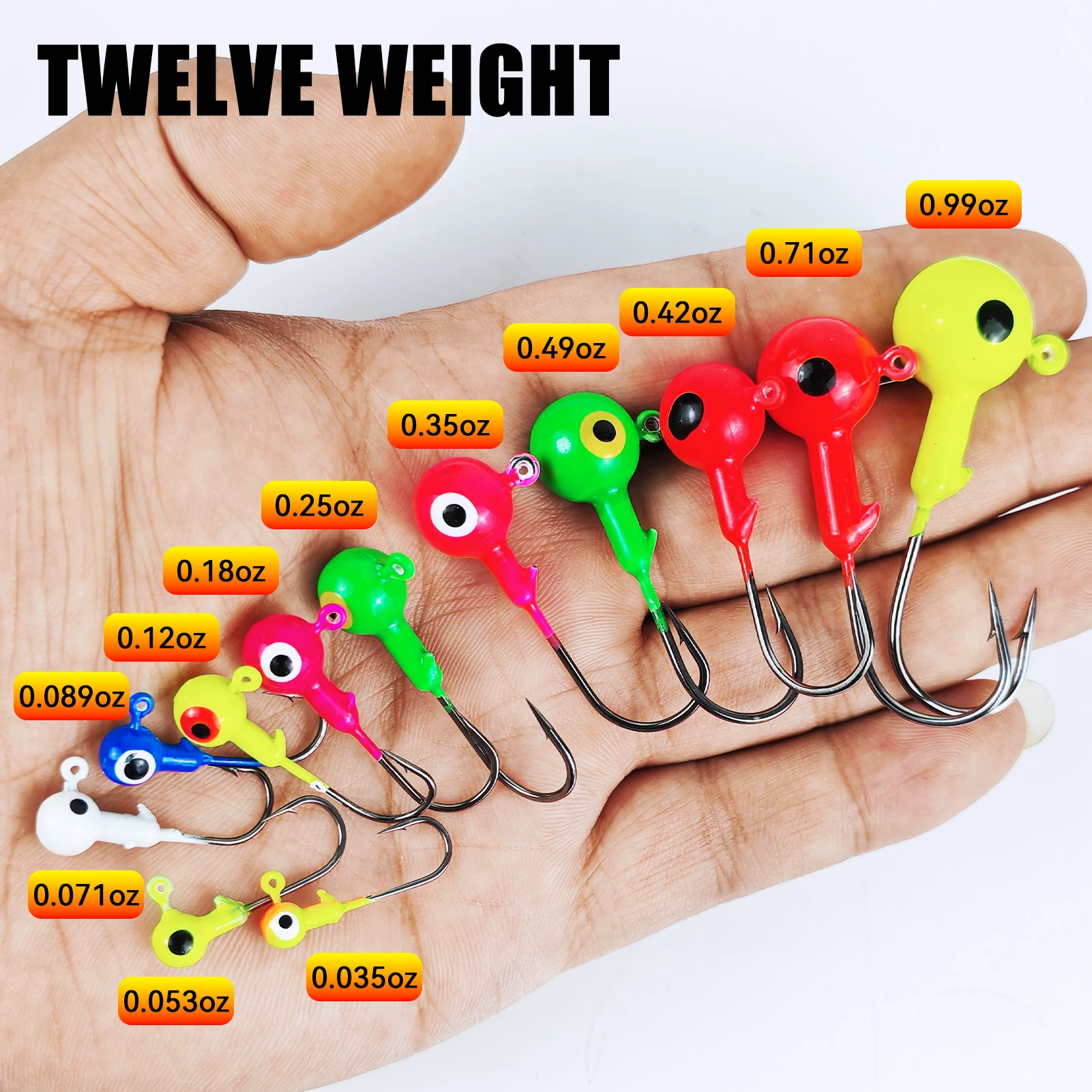 FREE FISHER señuelos jig head con plomo para lubina y agua salada - imagen 3