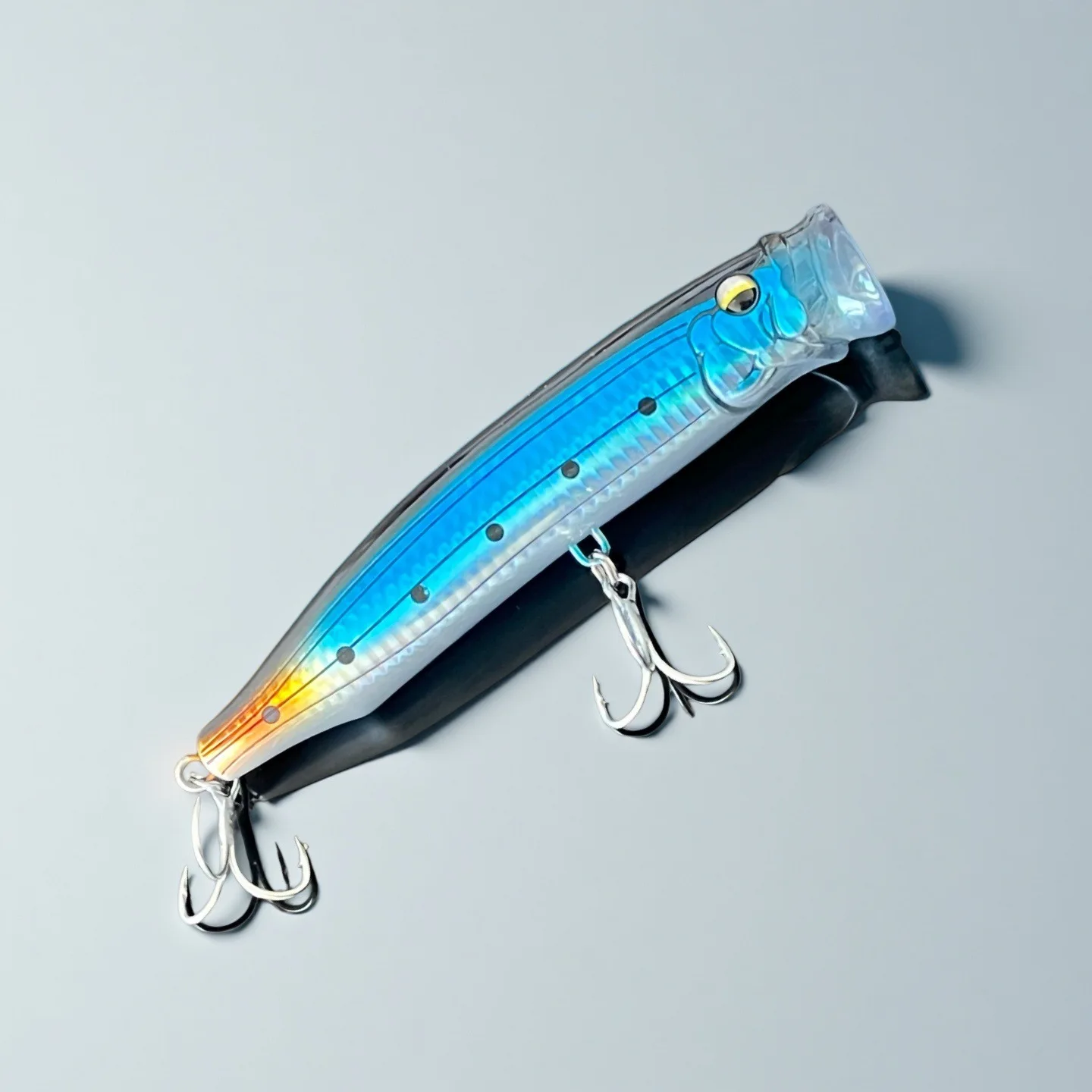 MUKUN Popper flotante para pesca de superficie GT – Cebo duro