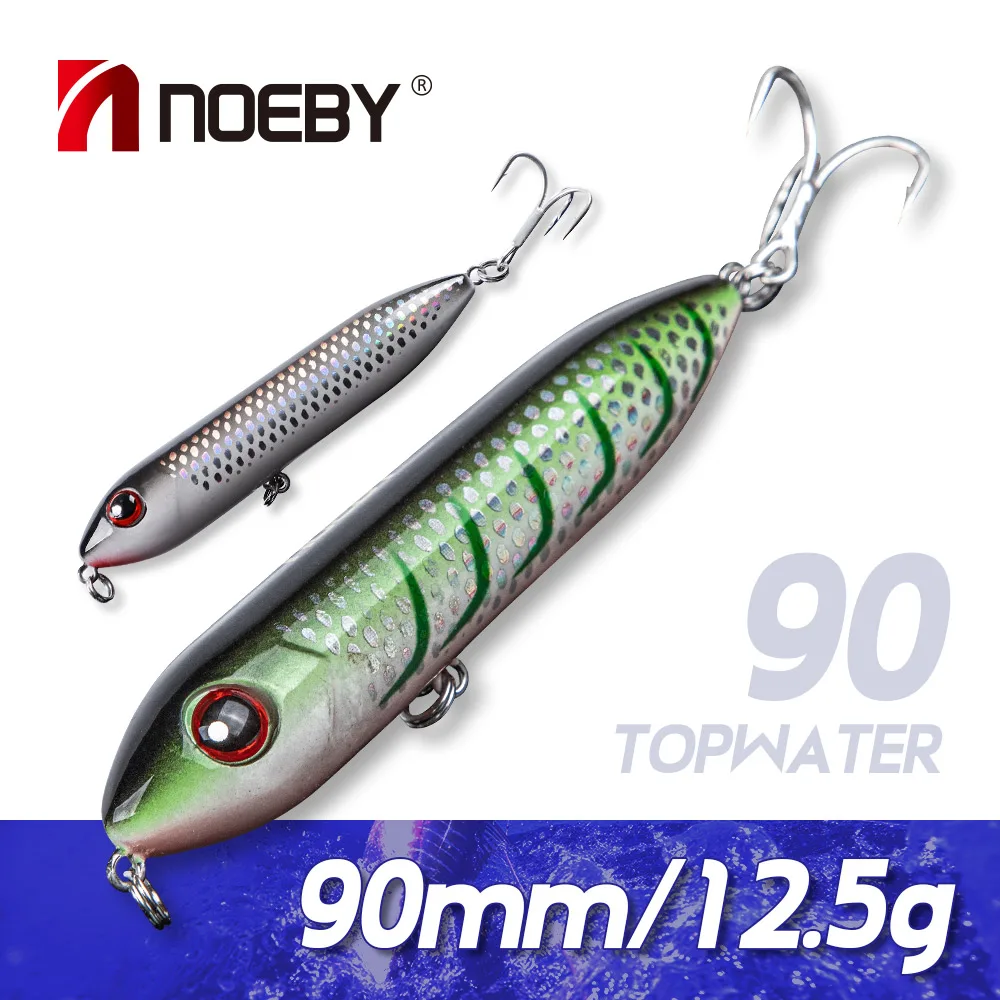 Noeby Swimbait Topwater 90mm – Señuelo superficie para lubina