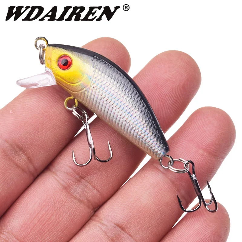 Crankbait flotante Wobbler para lubina y carpa - 5 cm, 3,8 g - imagen 5