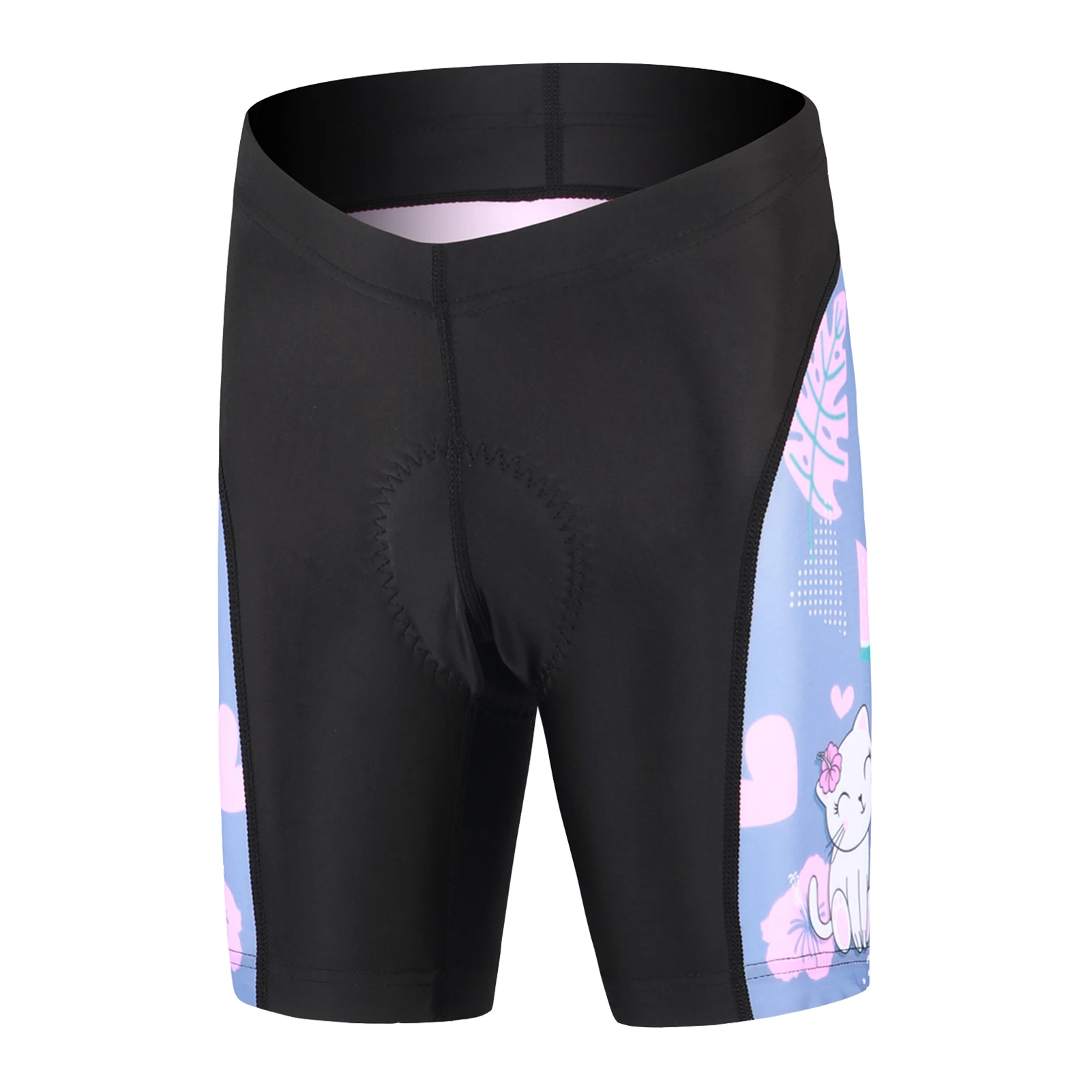 Pantalones cortos ciclismo niño con cojín silicona 3D transpirable - imagen 2