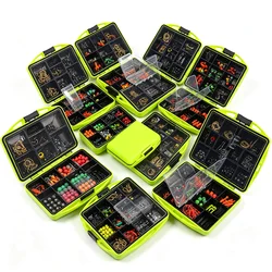 Kit de rockfishing profesional con anzuelos, hilo y abalorios
