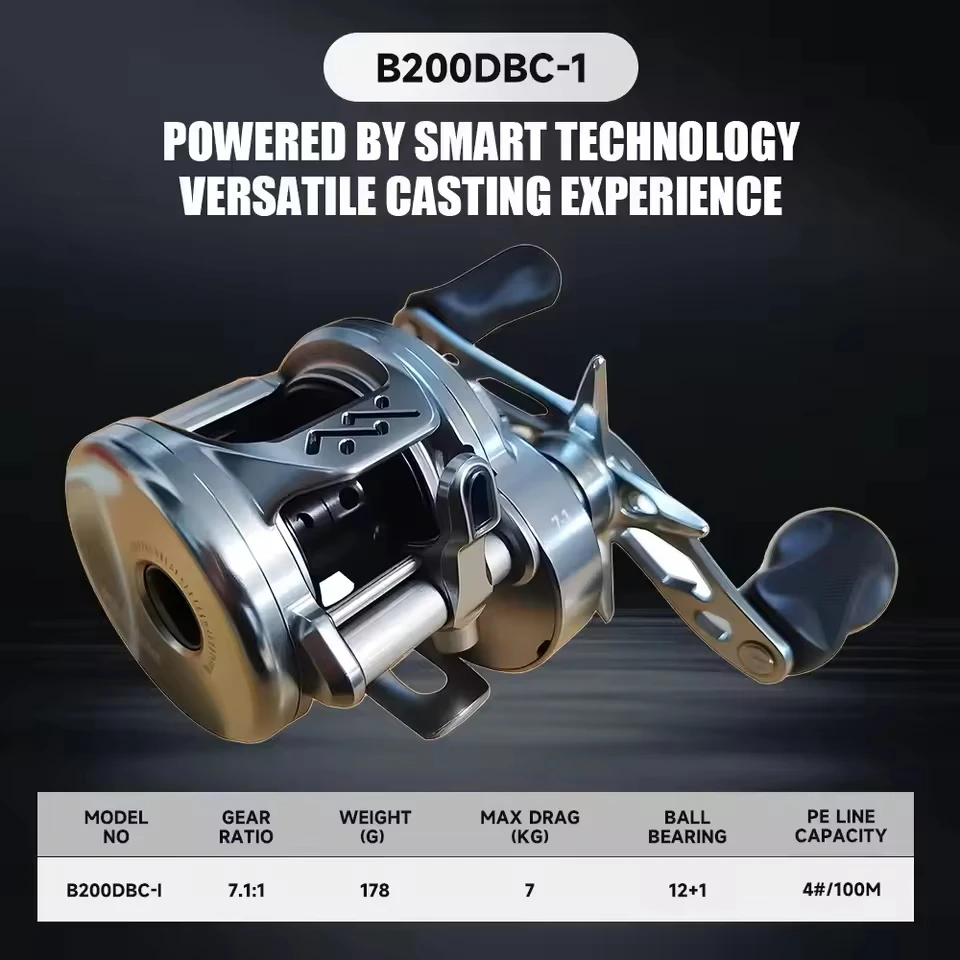 Carrete BFS Loongze Airlite con freno electromagnético - imagen 4