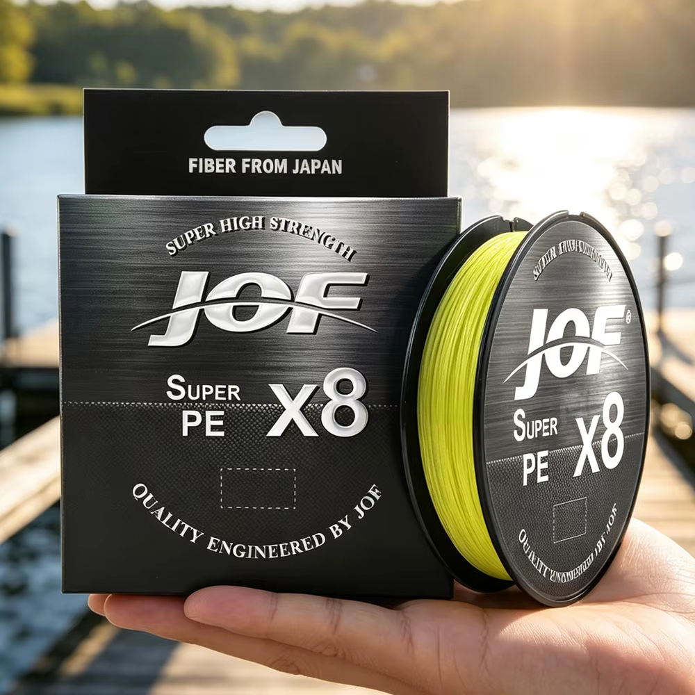 JOF X8 Strong – Línea trenzada PE 8 cabos multifilamento para pesca - imagen 3