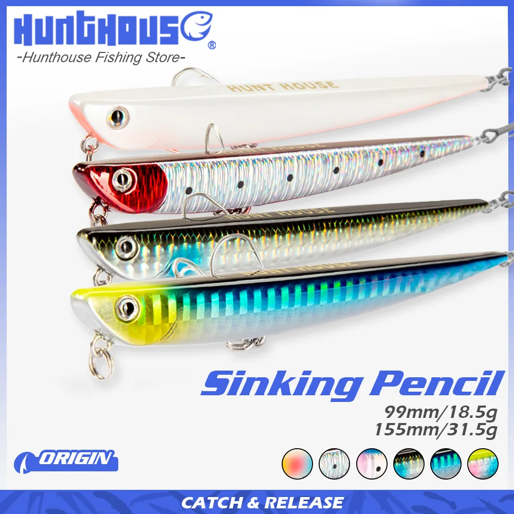 Hunthouse Bay RUF MANIC pencil hundido para lubina salada