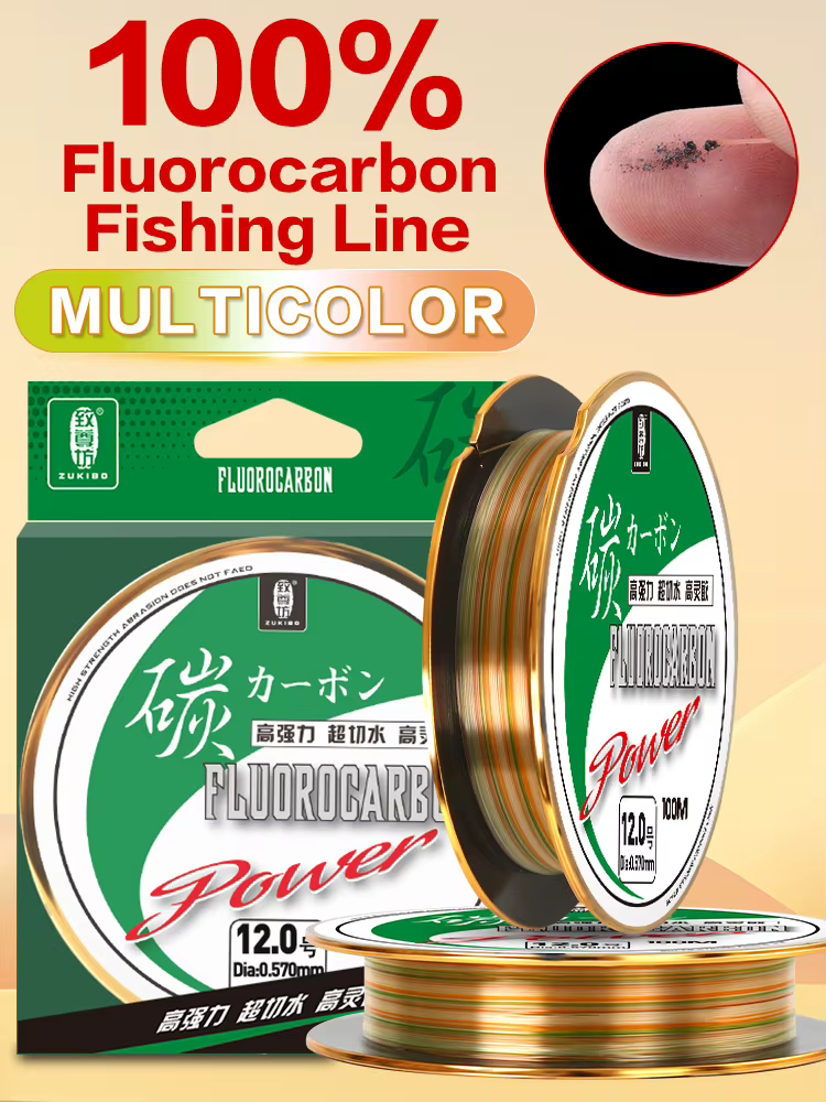 Sedal de pesca ZUKIBO Color en diferentes grosores