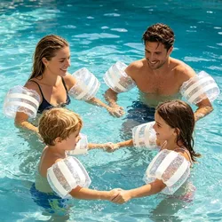Flotadores de brazo PVC inflables doble cámara para piscina y natación