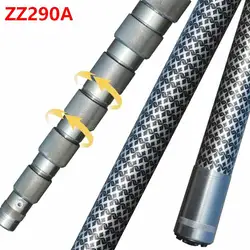 Varilla extensible ZZ241 de fibra de carbono para redes de pesca