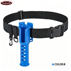 Cinturón de pesca Takedo con soporte giratorio para cañas – Portátil y ajustable