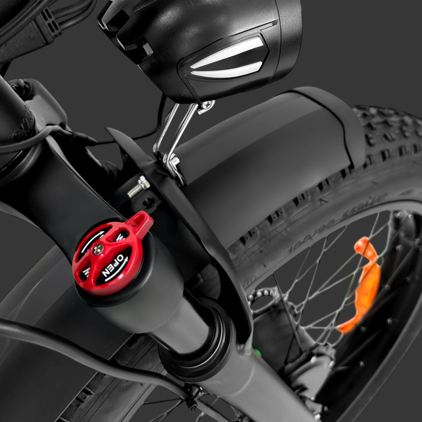 PVY MAX26 Bicicleta eléctrica urbana de neumático ancho y potente motor - imagen 3