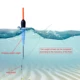 FTK flotadores de pesca en hielo vertical para carpas – Abeto Barguzinsky - imagen 3