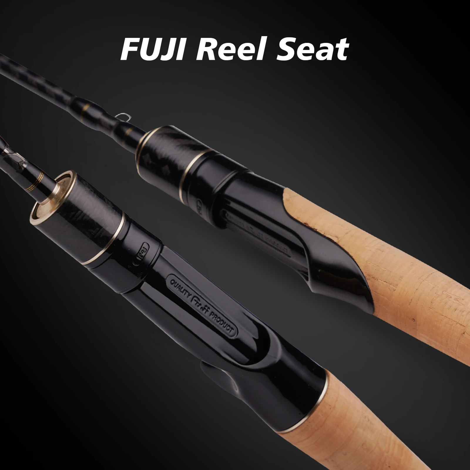 Caña de pesca SPURS Pro Light UL-L rápido Carbono Guías FUJI - imagen 3
