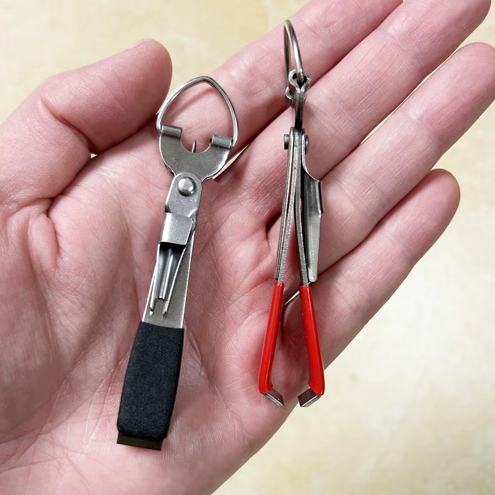 Cortador de línea y afilador para pesca – herramienta de anudado rápido - imagen 4