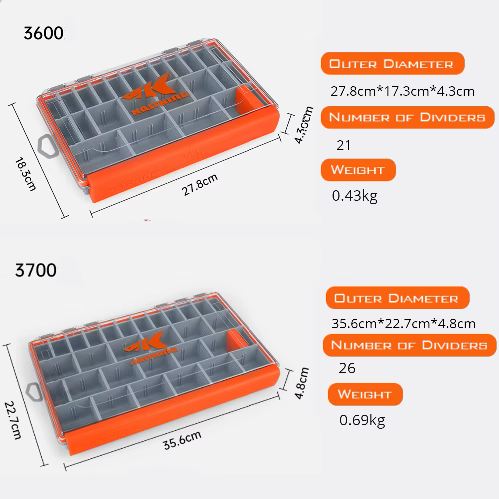 KastKing HyperSeal – Caja estanca para aparejos - imagen 3