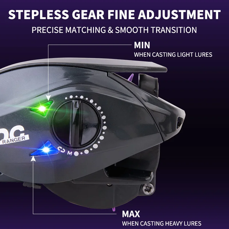 Carrete Billings DC con control digital y clicker de arrastre - imagen 2