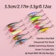 Señuelo Minnow Wobbler Jerkbait Crankbait para lucio y lubina - imagen 3